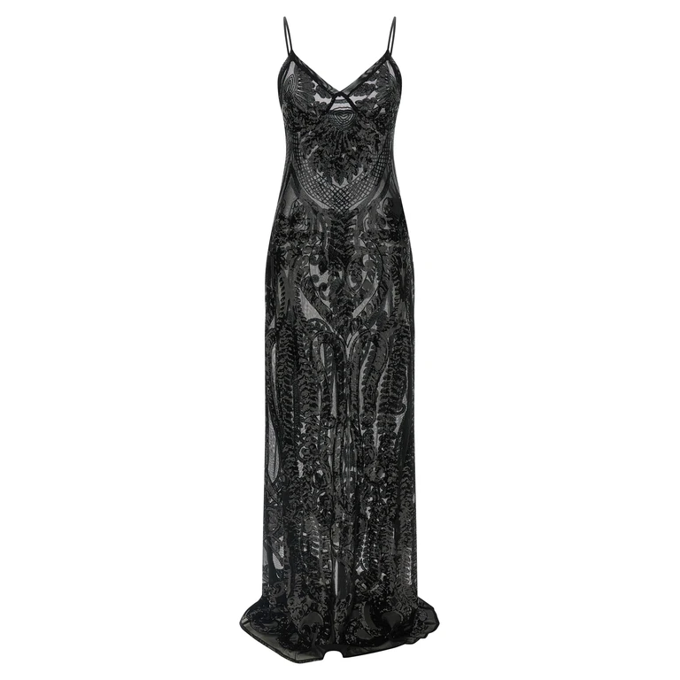 Norma Kamali Black Polyester Long Dress - Women