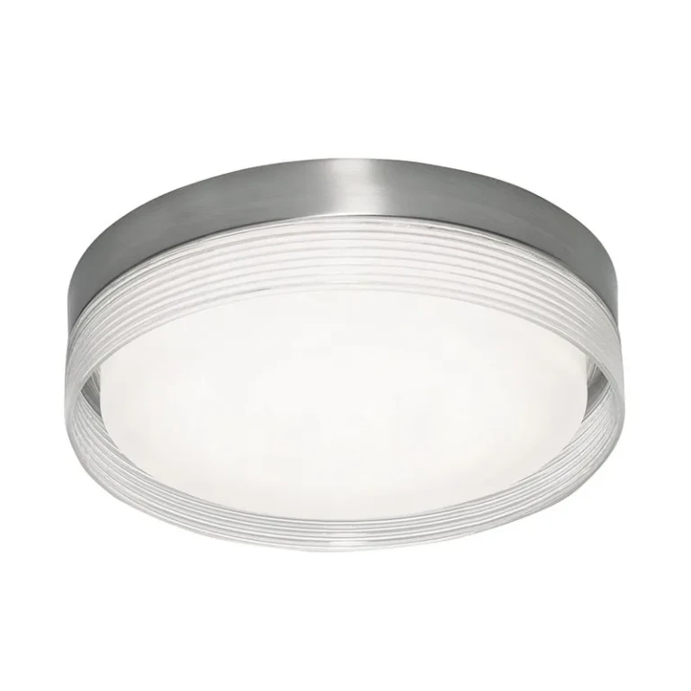 Tribeca LED Flush Mount in Satin Nickel