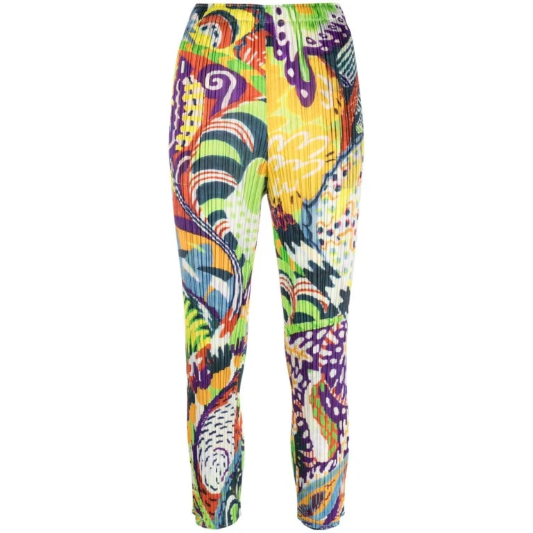 Pleats Please Issey Miyake Pantalons Décontractés - Snowrunner