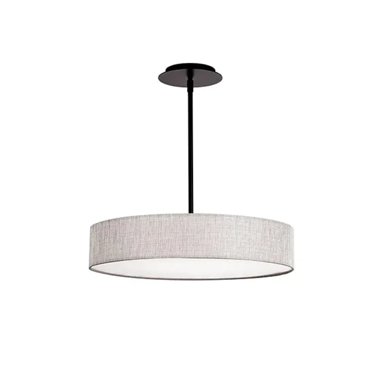WAC Manhattan 2700K Pendant Light in Black - PD-13720-BK