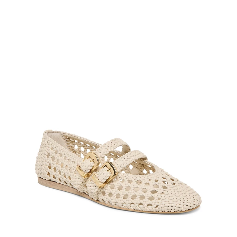 Dolce Vita Women's Baylee Woven Leather Flats