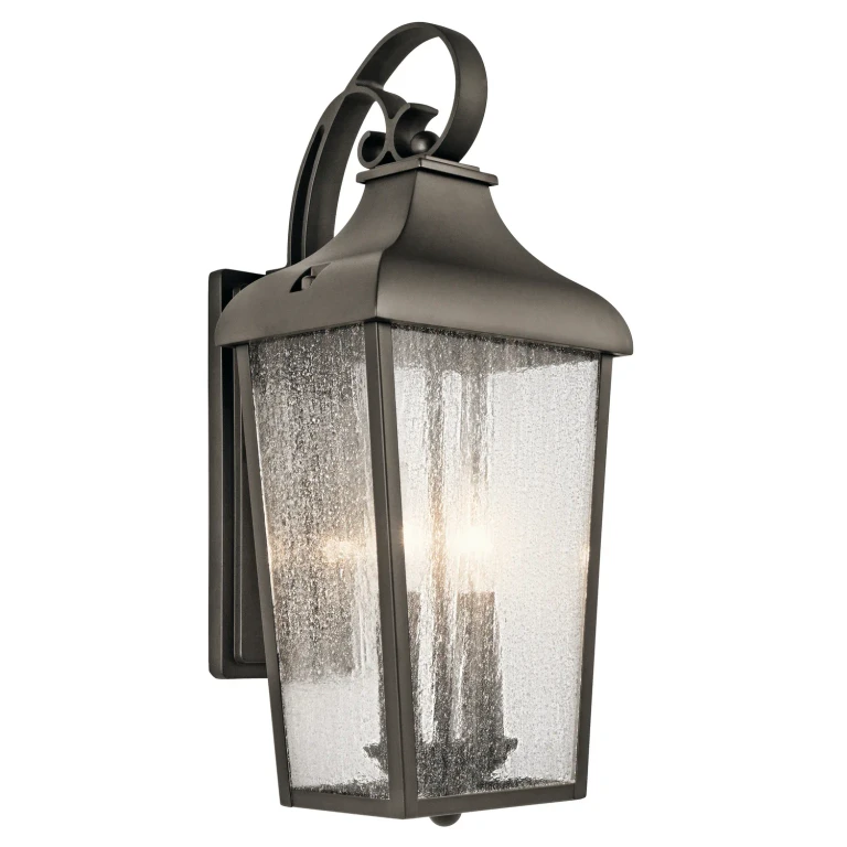 Forestdale 2-Light Medium Outdoor Wall Lantern in Olde Bronze