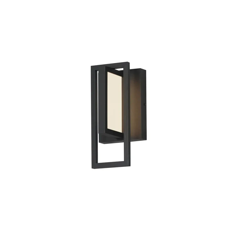 Black LED Outdoor Wall Sconce from the Formation VX Collection