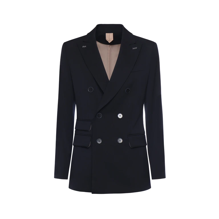 Max Mara Jackets Blue Virgin Wool - Women
