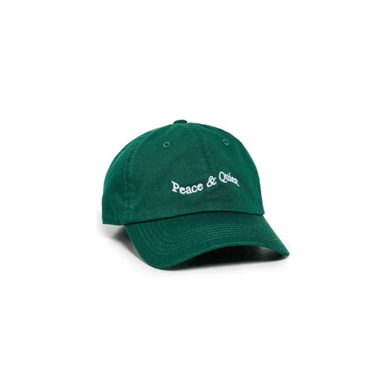 Museum of Peace and Quiet Wordmark Tye Dye Dad Hat Forest One Size