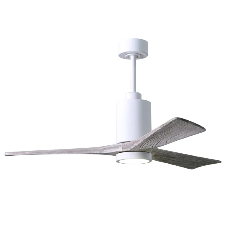 Matthews Patricia 52" Indoor Ceiling Fan in Gloss White
