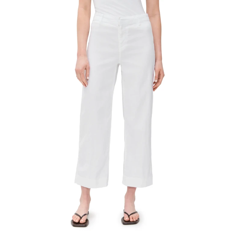Frank & Eileen The Trousers White 6