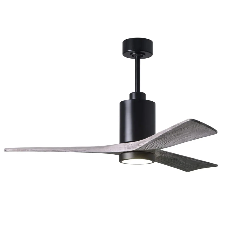 Matthews Patricia 52" Indoor Ceiling Fan in Matte Black