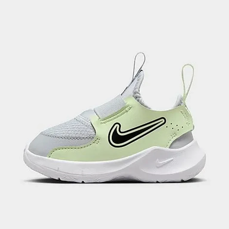 Nike Kids Toddler Flex Runner 3 Running Shoes in Blue Tint/White/Blue Size: 2.0