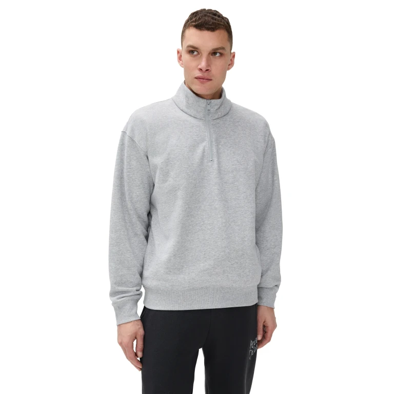 Beyond Yoga Luxefleece Half Zip Men's Pullover Light Heather Gray XXL