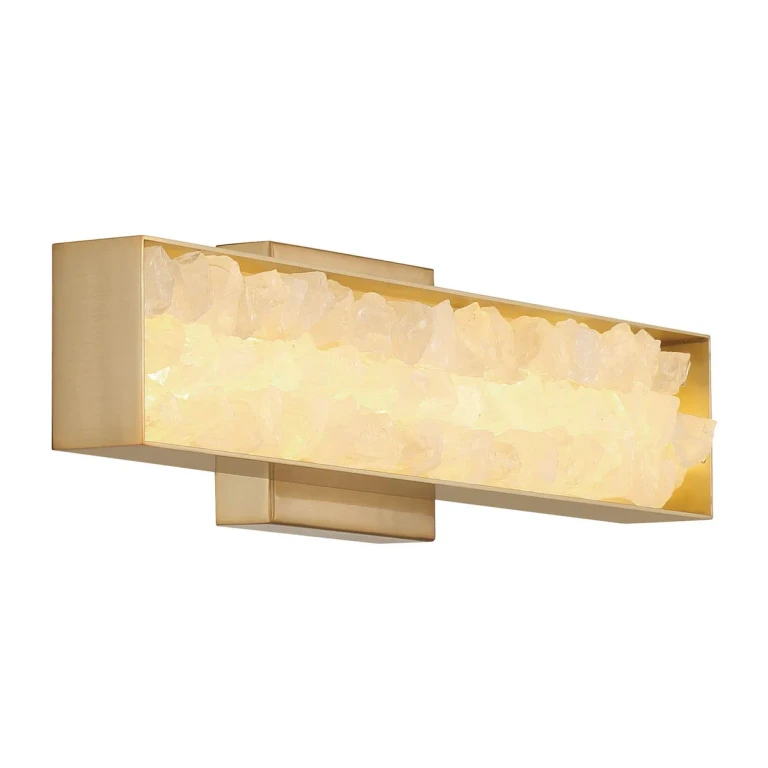 Celeste Brass LED Wall Sconce from the Divinely Collection