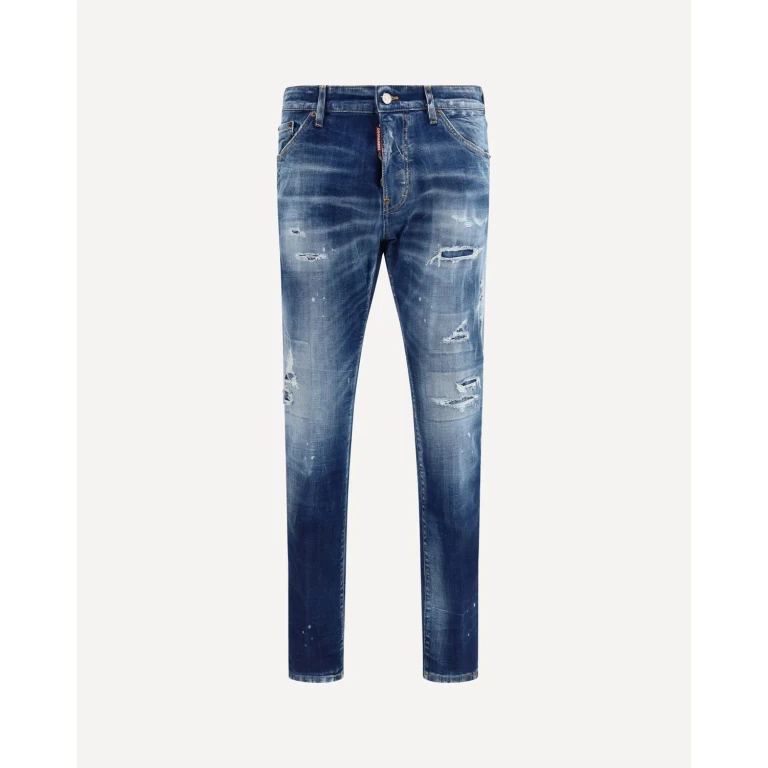 Jeans DSQUARED2 Slim Twist in denim stretch da uomo