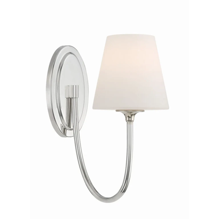 Juno 1-Light Wall Mount in Polished Nickel