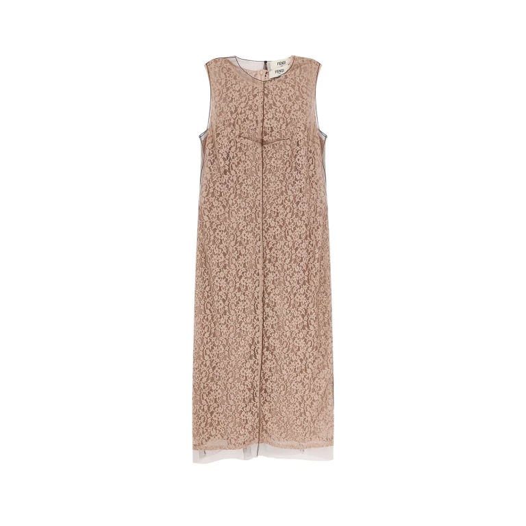 Fendi Lace Midi Dress