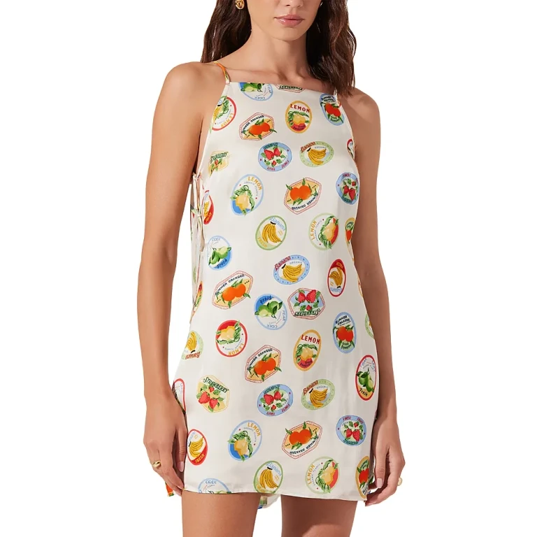 Astr the Label Samira Printed Mini Dress