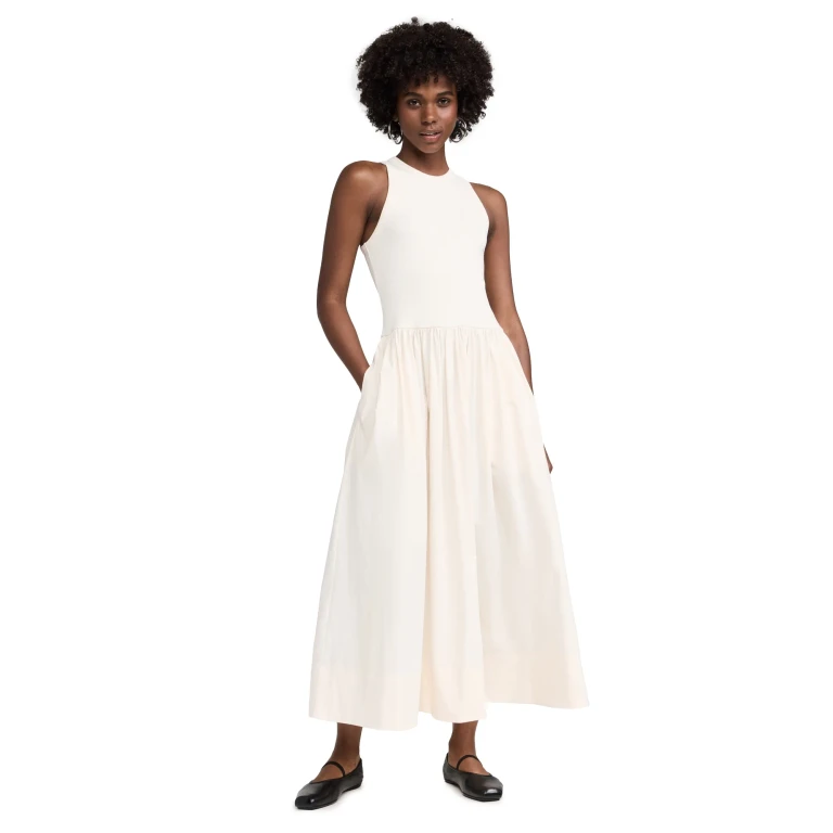 Sold Out NYC The RSVP Dress Cream S