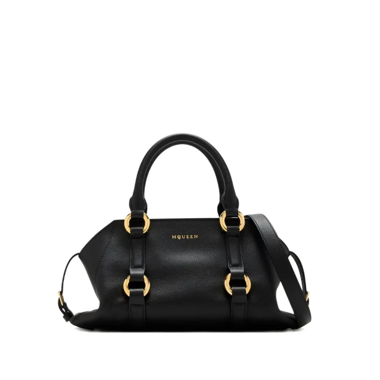 8515961vdeb 1000 Black Calf Skinbrass Borse A Mano