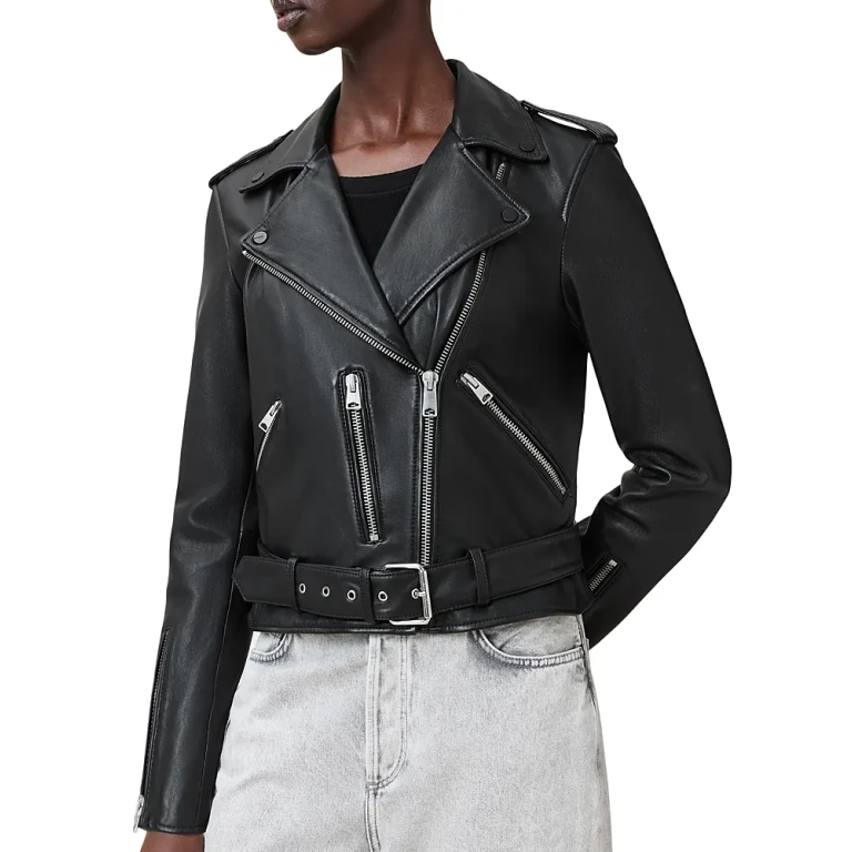 Allsaints Balfern Leather Biker Jacket