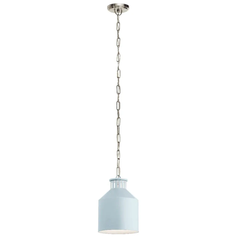 Montauk 9" Pendant Light in Light Blue
