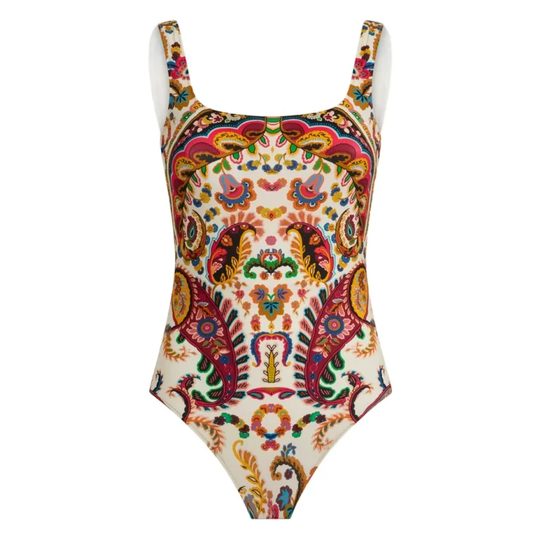 Etro Badeanzug mit Blumen-Paisley-Motiv