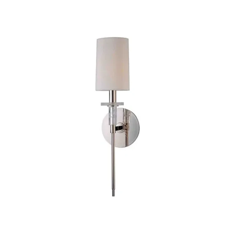 Amherst 19" Wall Sconce in Polished Nickel