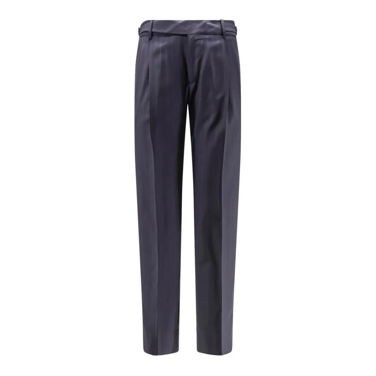 Pantalones de lana a rayas Dolce & Gabbana