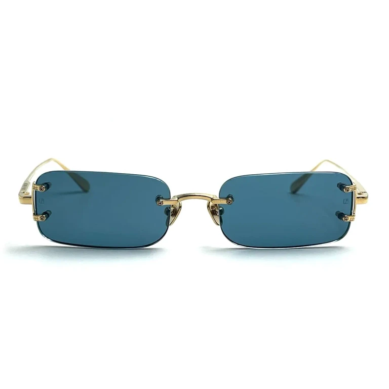 Linda Farrow Taylor - Yellow Gold Sunglasses