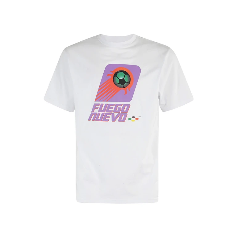 Liberal Youth Ministry Fuego Nuevo White Cotton T-shirt - Men