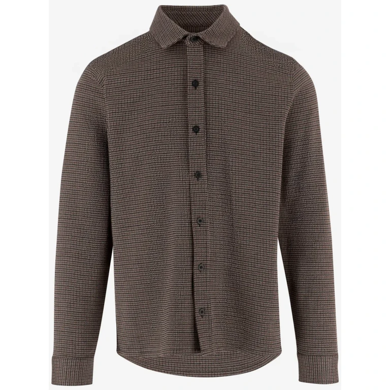 Vince Textured Cotton Blend Shirt