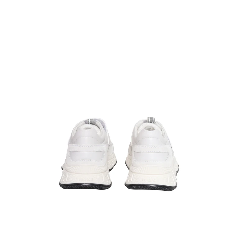 Versace White leather sneakers Kid - Kids