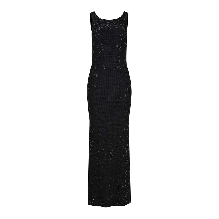 Twenty Fourhaitch Robe Au Genou - Noir