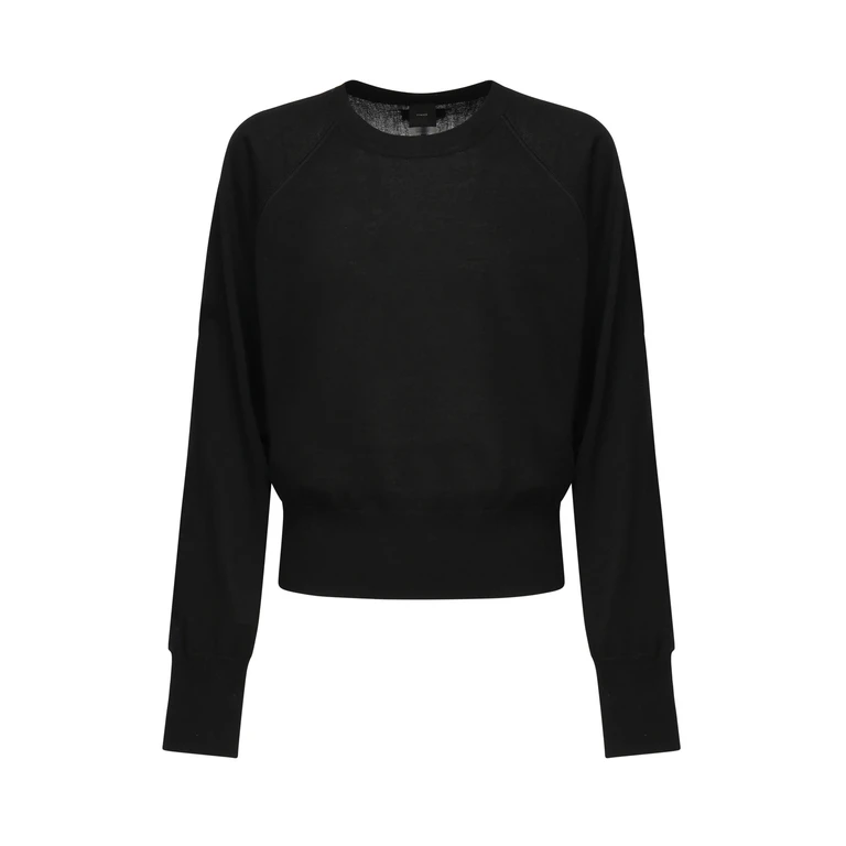 Pinko Sweaters Black Wool - Women
