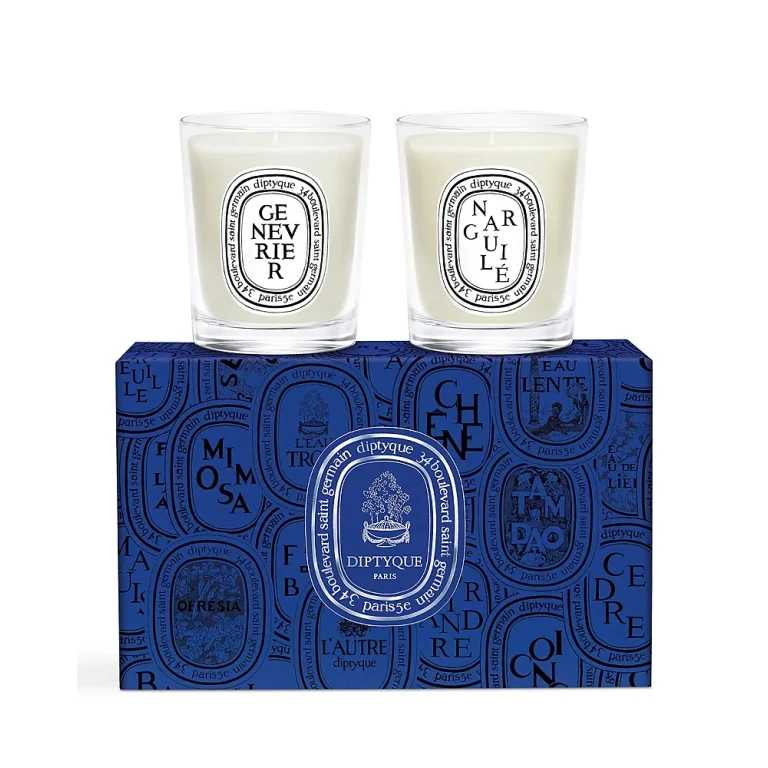 Diptyque Narguile & Genevrier Mini Candles Gift Set