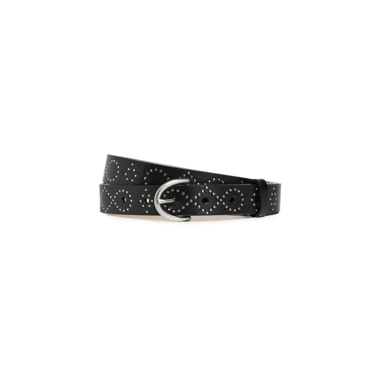 rag & bone Maisie Studded Belt Black L