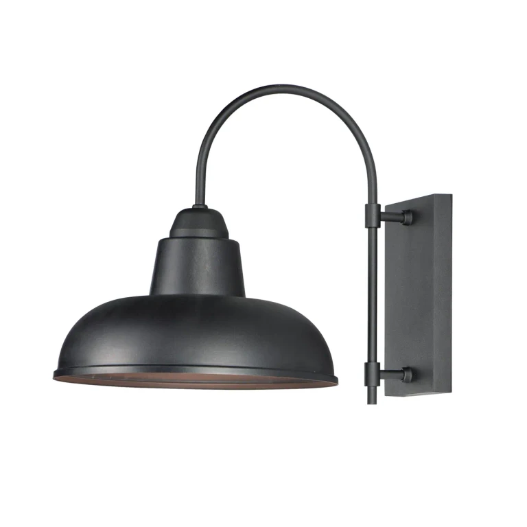 Maxim Industrial Outdoor Wall Light in Black