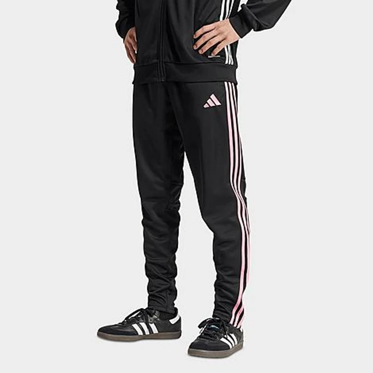 adidas Men's Tiro 25 Essentials Training Pants in Black/Easy Pink Size: XS