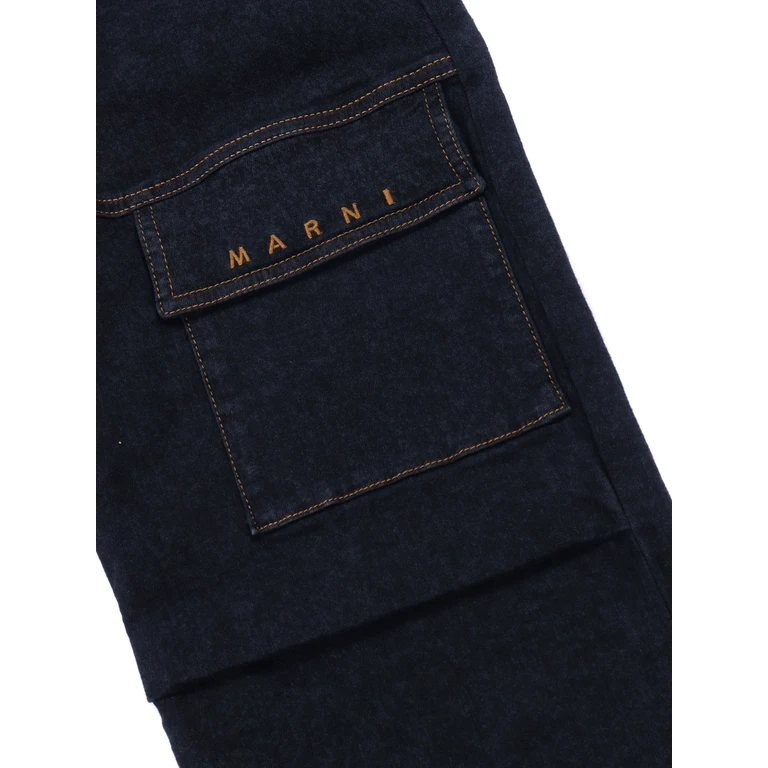 Marni 5 Pockets Blue Jean - Kids