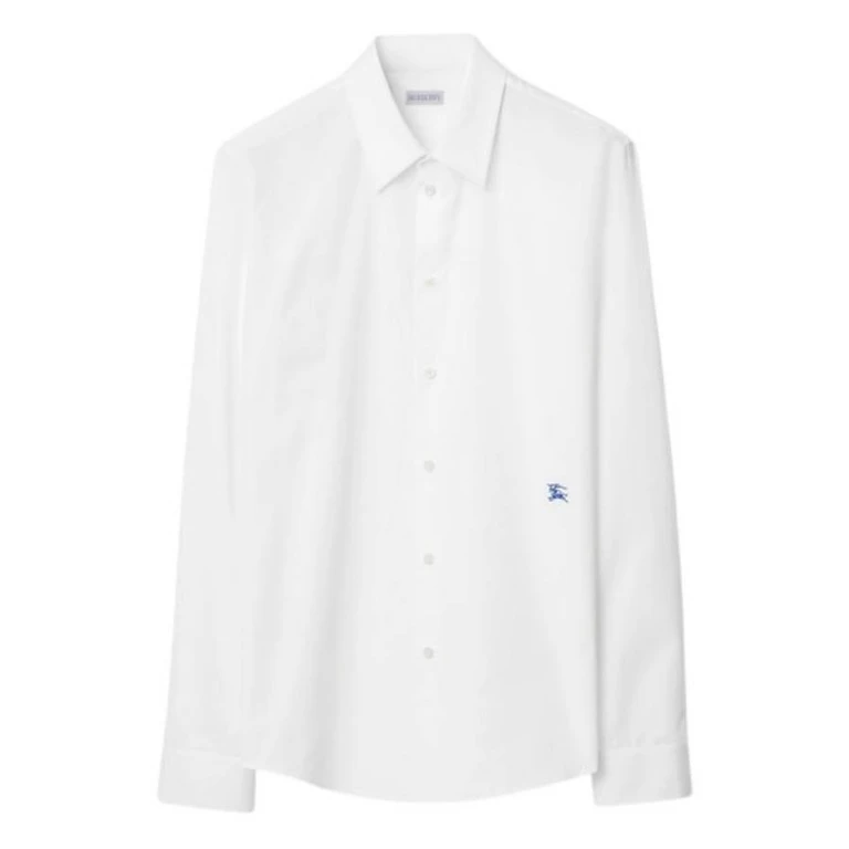 Burberry Long-Sleeved Cotton EKD Dress Shirt