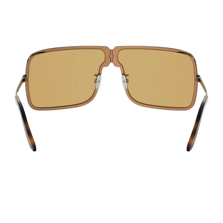 Fendi FE40195U Fendiness 45E Marrone Bronzato Bronzo Metal Occhiali Da Sole - Women