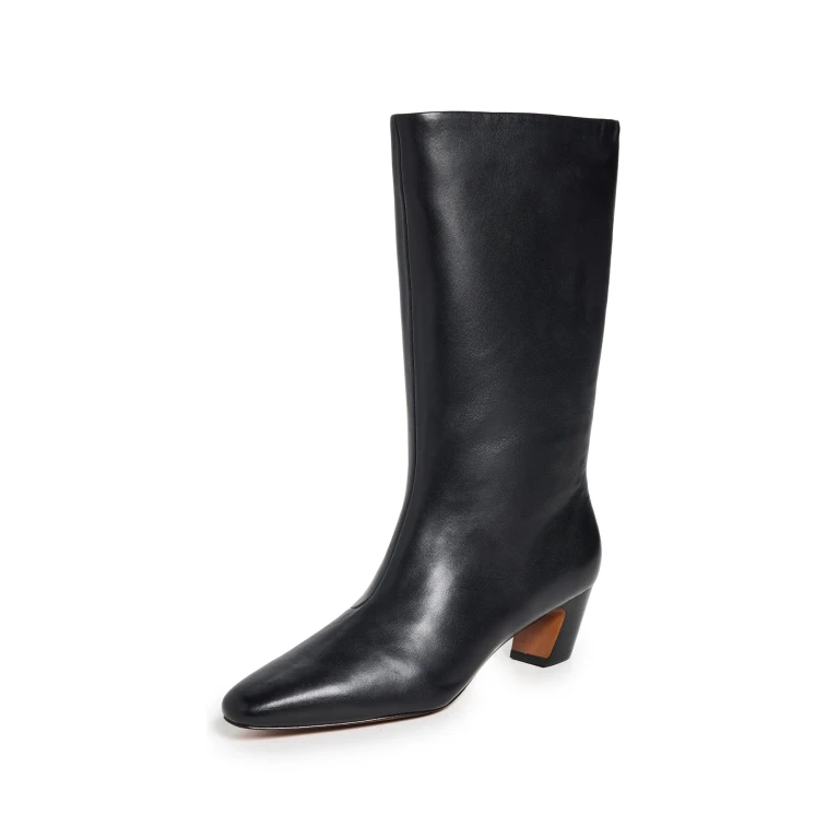 Loeffler Randall Cleo Kicked Heel Calf Boots Tmoro 7.5