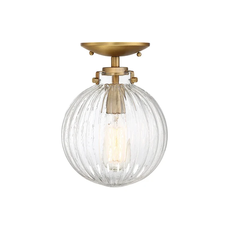Trade Winds Nicole Ceiling Light in Natural Brass - TW80061-NB