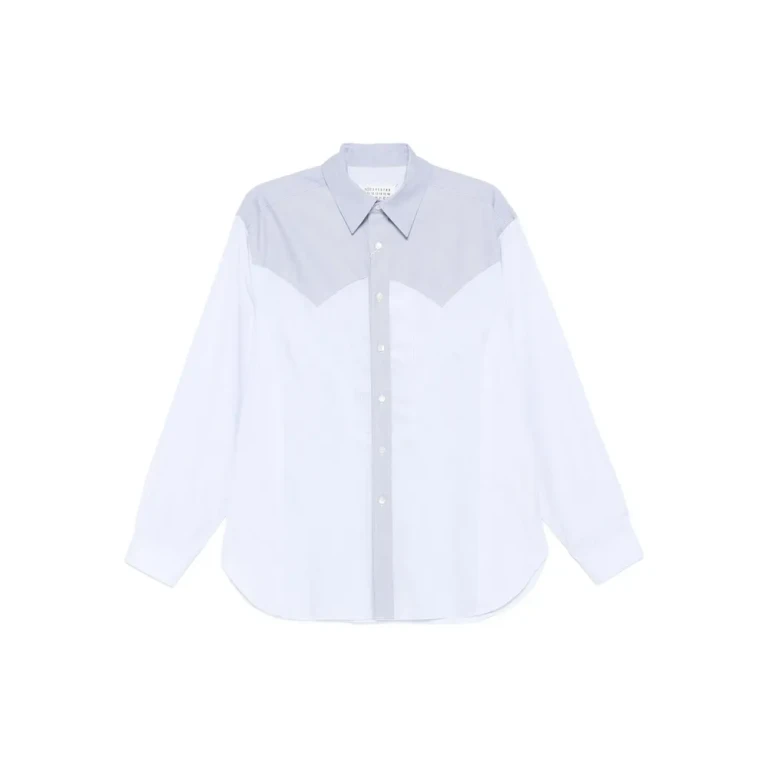 Maison Margiela Tweekleurig Yoke-hemd