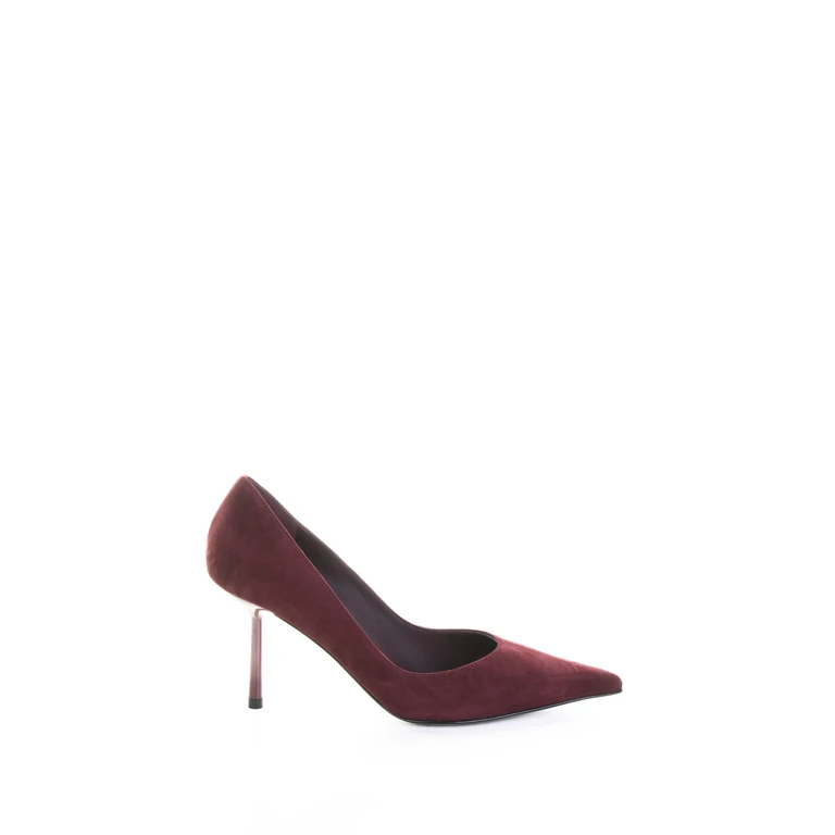 Le Silla With Heel Red Suede - Women