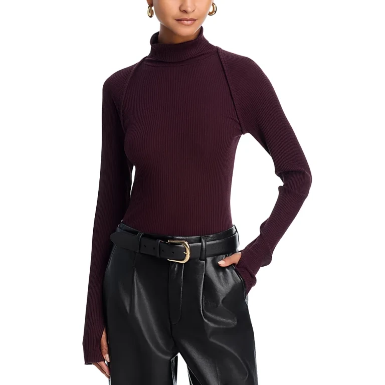 Helmut Lang Shrug Layer Turtleneck Sweater