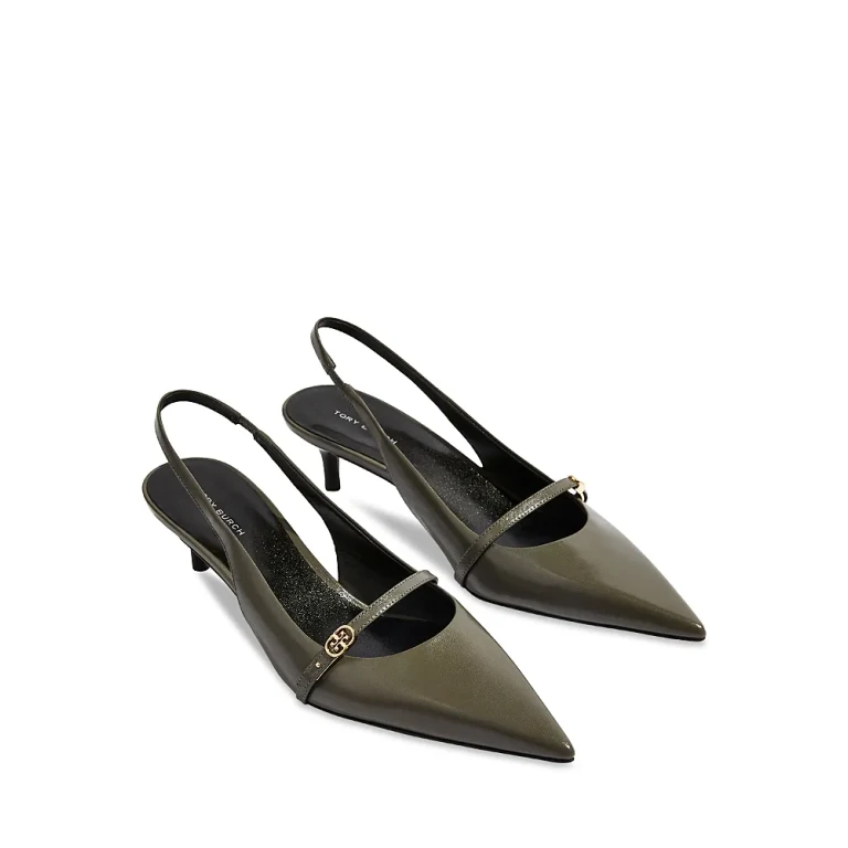 Tory Burch Women's Double T Buckle Mary Jane Pumps