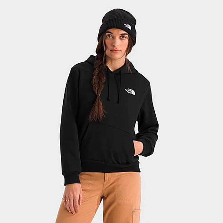 The North Face Women's North Face Evolution NSE Box Logo Hoodie in TNF Black Size: XS