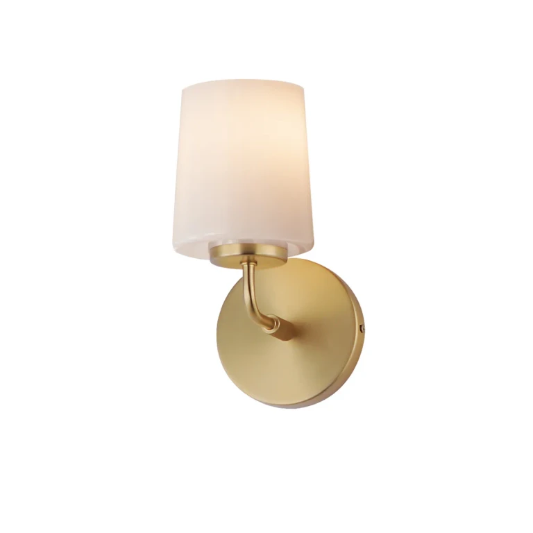 Natural Aged Brass Wall Sconce from the Durham Collection