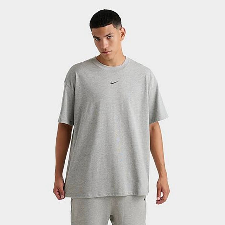 Nike Men's NOCTA NRG 2 T-Shirt in Dark Grey Heather/Black Size: Small