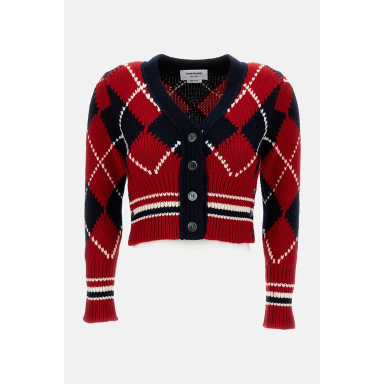 Thom Browne Sweaters Red Wo Pa - Women