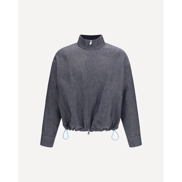 FENDI Reversible denim Jacket Male 50